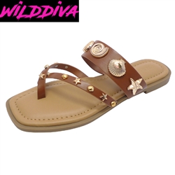 SOLA-09 WHOLESALE WOMEN'S FLAT SANDALS