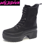 SOLDRA-01 WHOLESALE WOMEN'S LUG SOLE BOOTS