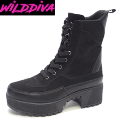 SOLDRA-01 WHOLESALE WOMEN'S LUG SOLE BOOTS