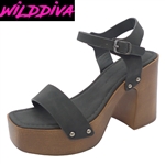 STARY-01 WHOLESALE WOMEN'S HEEL SANDALS ***VERY LOW STOCK