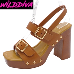 STORY-05 WHOLESALE WOMEN'S HEEL CLOG SANDALS
