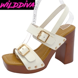 STORY-05 WHOLESALE WOMEN'S HEEL CLOG SANDALS