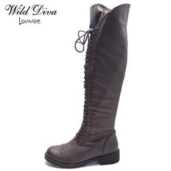 TIMBERLY-220 WHOLESALE WOMEN'S COMBAT BOOTS