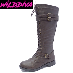 TIMBERLY-65A WHOLESALE WOMEN'S COMBAT BOOTS