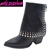 WILEY-04 WHOLESALE WOMEN'S FOLDOVER ANKLE BOOTS ***VERY LOW STOCK