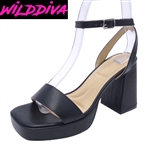 YESSI-21  WHOLESALE WOMEN'S HIGH BLOCK HEEL SANDALS