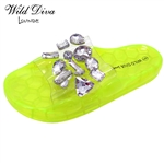 YORKY-01 WHOLESALE WOMEN'S FASHION FOOTBED SANDALS