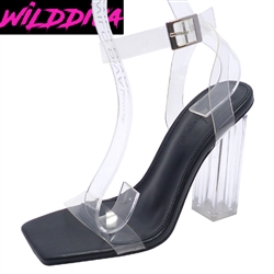 ZURI-01 WHOLESALE WOMEN'S LUCITE HIGH HEELS
